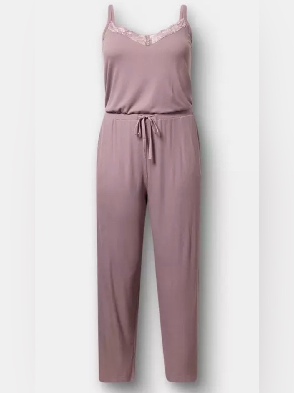 Super Soft Plus Rib Jumpsuit- “Toadstool” Size 1X